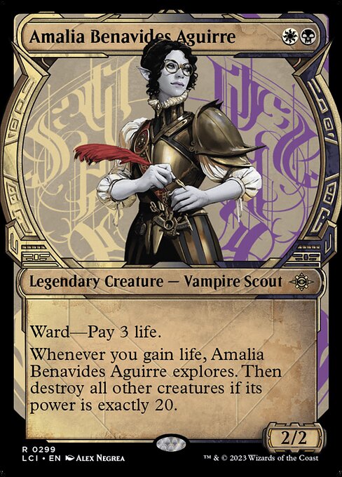 Amalia Benavides Aguirre (299) - SHOWCASE - The Lost Caverns of Ixalan - Game On