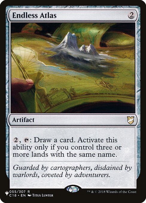 Endless Atlas (C18-55) - The List - Game On