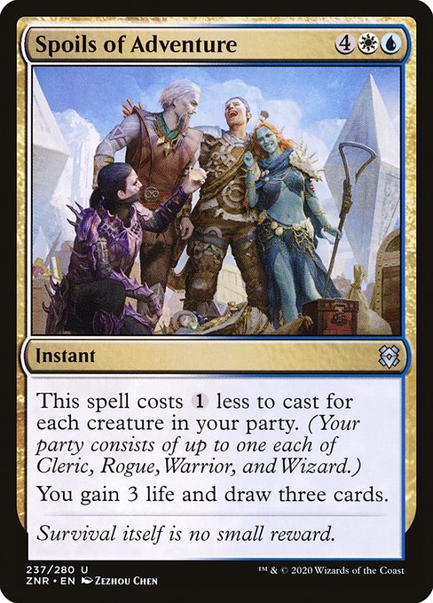 Spoils of Adventure (237) (Foil) - Zendikar Rising - Game On