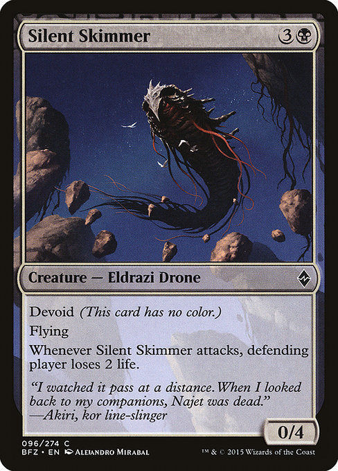 Silent Skimmer (96) (Foil) - Battle for Zendikar - Game On