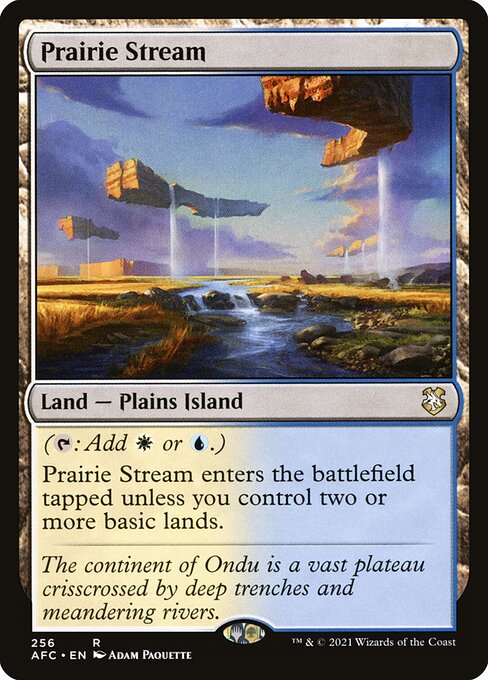 Prairie Stream (256) - Forgotten Realms Commander - Game On