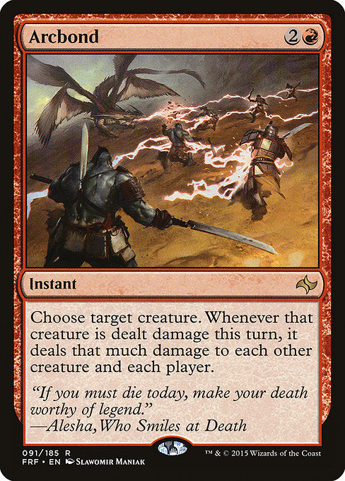 Arcbond (91) (Foil) - Fate Reforged - Game On