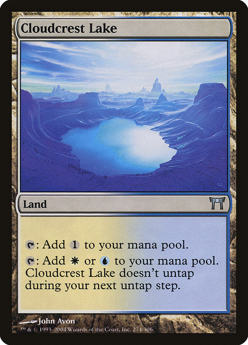 Cloudcrest Lake (274) - Champions of Kamigawa - Game On