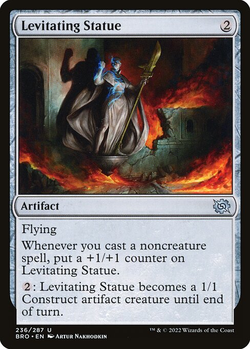Levitating Statue (236) (Foil) - The Brothers' War - Game On