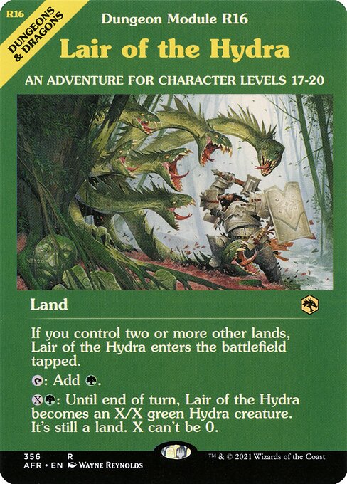 Lair of the Hydra (356) - SHOWCASE - Adventures in the Forgotten Realms - Game On