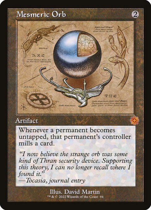 Mesmeric Orb (94) (Foil) - The Brothers' War Retro Artifacts - Game On