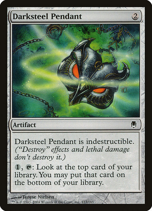 Darksteel Pendant (113) - Darksteel - Game On