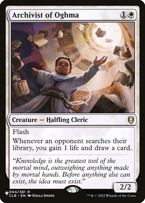 Archivist of Oghma (CLB-4) - The List - Game On