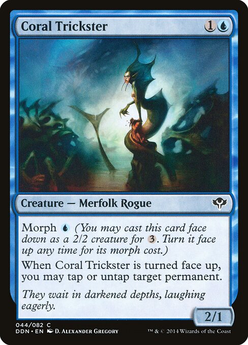 Coral Trickster (44) - Duel Decks: Speed vs. Cunning - Game On