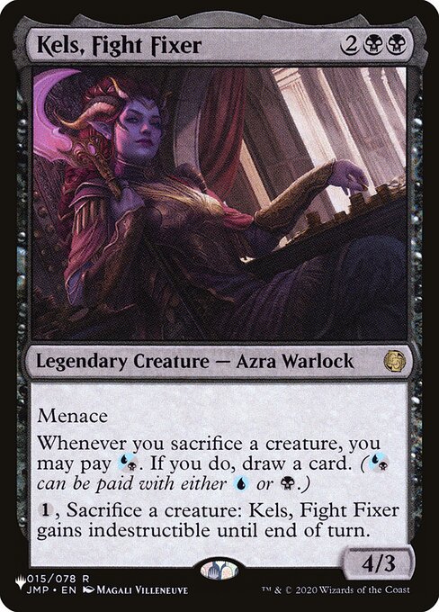 Kels, Fight Fixer (JMP-15) - The List - Game On