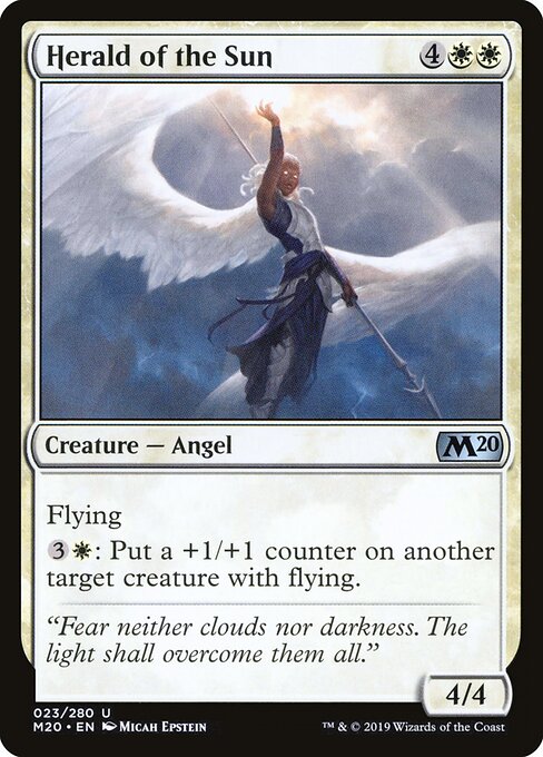 Herald of the Sun (23) (Foil) - Core Set 2020 - Game On