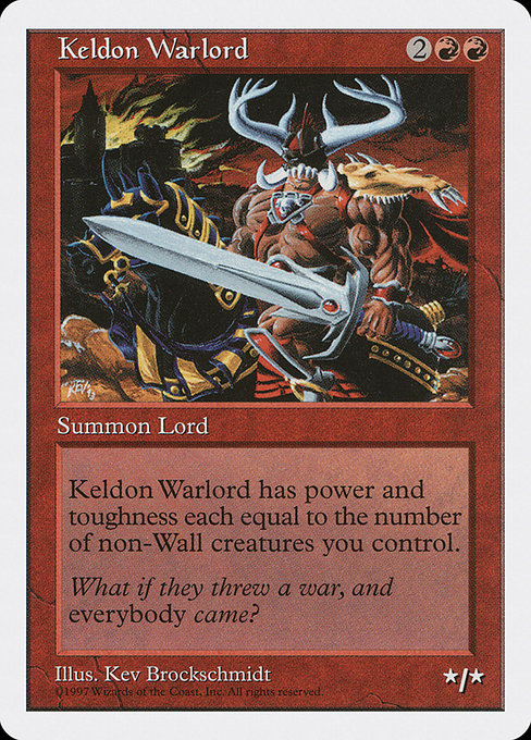 Keldon Warlord (247) - Fifth Edition - Game On