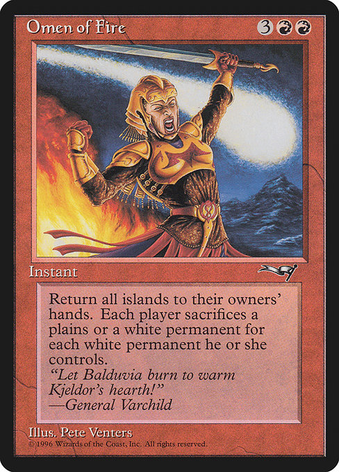 Omen of Fire (75) - Alliances - Game On