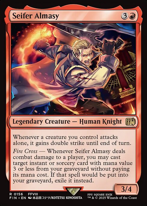 Seifer Almasy (156) (Foil) - Final Fantasy - Game On