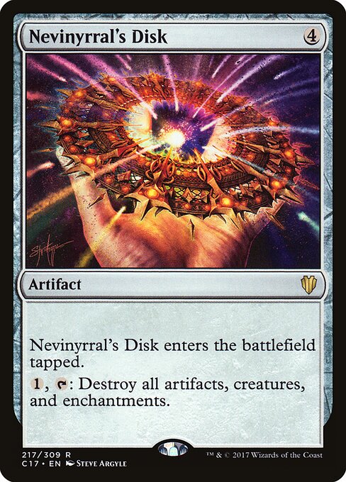 Nevinyrral's Disk (217) - Commander 2017 - Game On