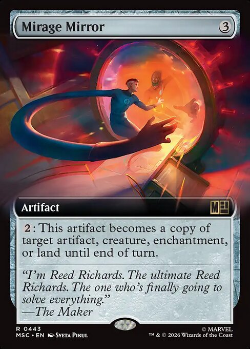 Mirage Mirror (443) - Marvel Super Heroes Commander - Game On
