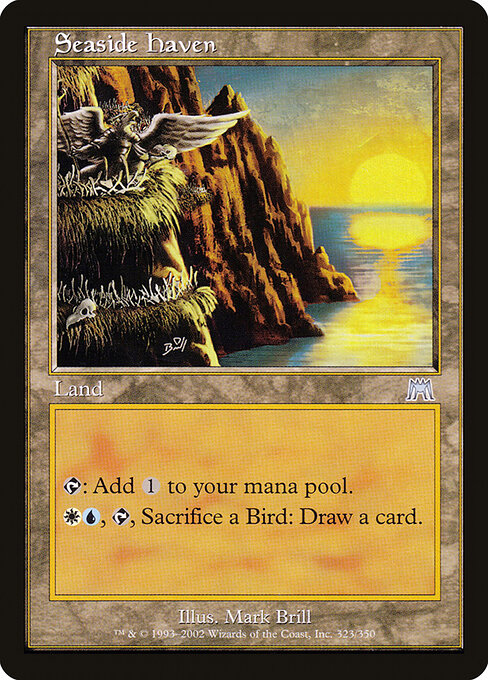 Seaside Haven (323) (Foil) - Onslaught - Game On