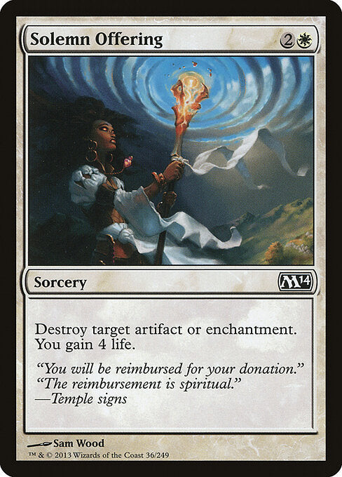 Solemn Offering (36) - Magic 2014 - Game On