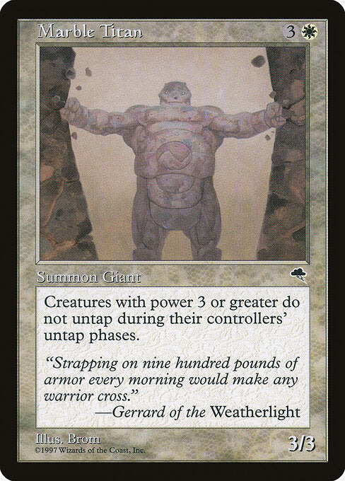Marble Titan (28) - Tempest - Game On