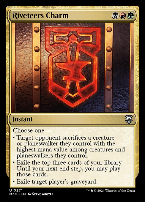 Riveteers Charm (271) - Modern Horizons 3 Commander - Game On