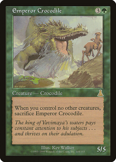 Emperor Crocodile (105) - Urza's Destiny - Game On