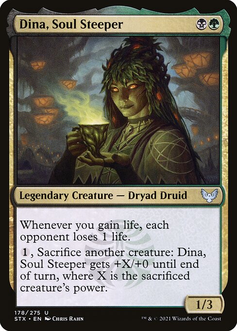 Dina, Soul Steeper (178) (Foil) - Strixhaven: School of Mages - Game On