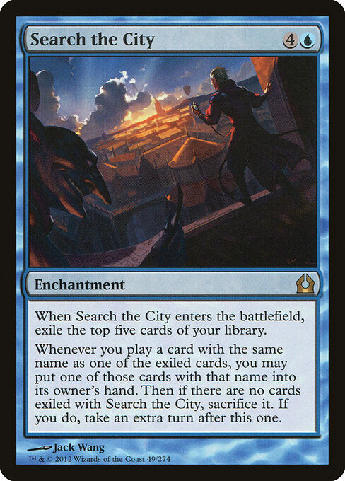 Search the City (49) (Foil) - Return to Ravnica - Game On