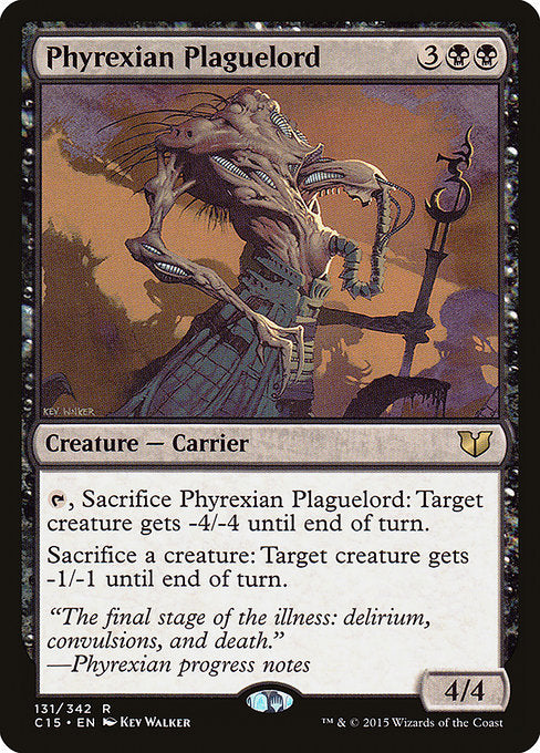 Phyrexian Plaguelord (131) - Commander 2015 - Game On