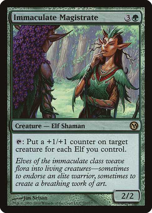 Immaculate Magistrate (70) (Foil) - Duels of the Planeswalkers - Game On