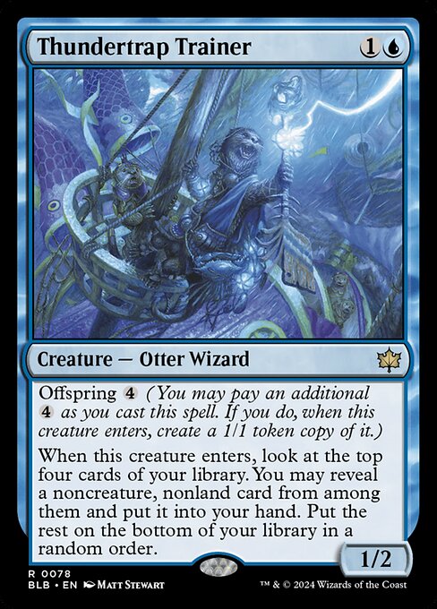 Thundertrap Trainer (78) (Foil) - Bloomburrow - Game On
