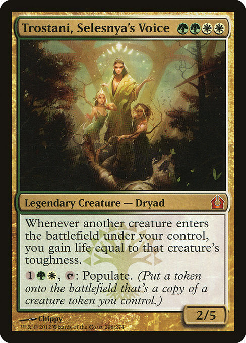 Trostani, Selesnya's Voice (206) (Foil) - Return to Ravnica - Game On
