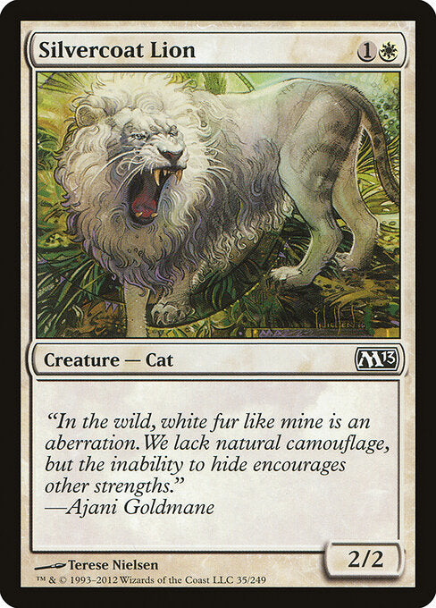 Silvercoat Lion (35) - Magic 2013 - Game On