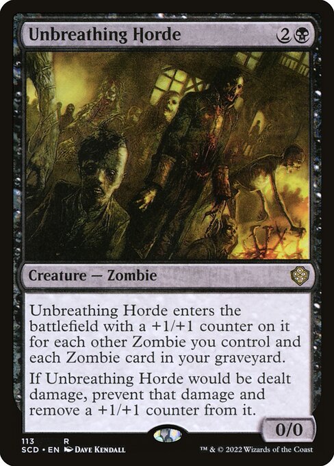 Unbreathing Horde (113) - Starter Commander Decks - Game On