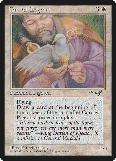 Carrier Pigeons (1b) - Alliances - Game On