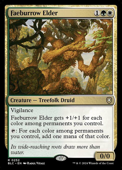 Faeburrow Elder (252) - Bloomburrow Commander - Game On