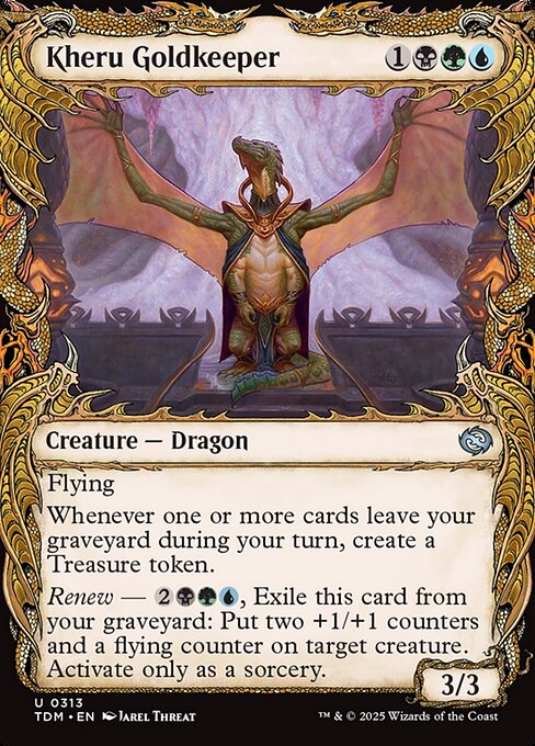 Kheru Goldkeeper (313) - SHOWCASE - Tarkir: Dragonstorm - Game On