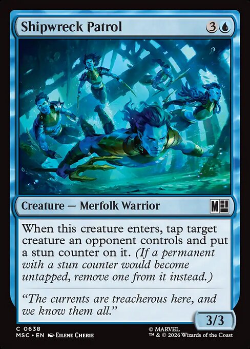 Shipwreck Patrol (638) - Marvel Super Heroes Commander - Game On