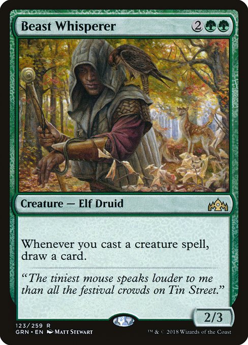 Beast Whisperer (123) - Guilds of Ravnica - Game On