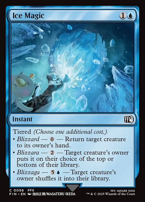 Ice Magic (56) (Foil) - Final Fantasy - Game On