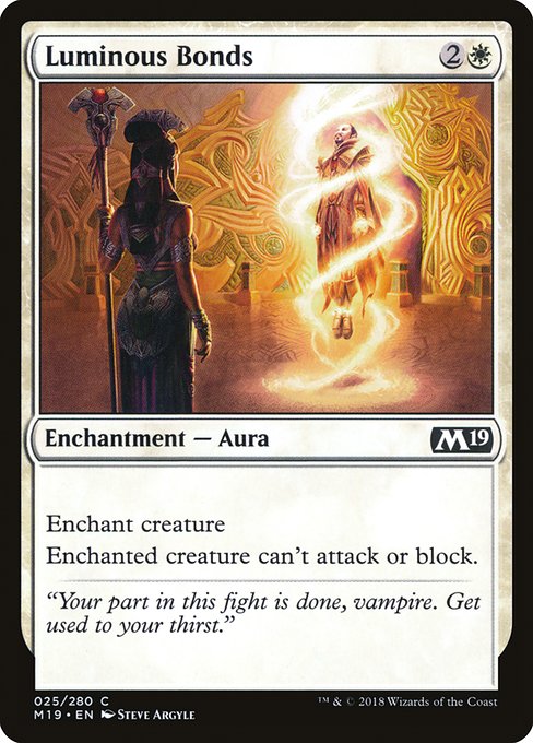 Luminous Bonds (25) (Foil) - Core Set 2019 - Game On
