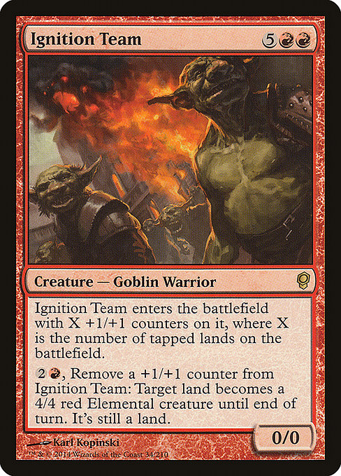 Ignition Team (34) (Foil) - Conspiracy - Game On