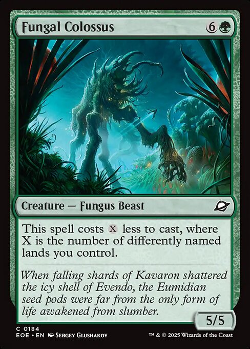 Fungal Colossus (184) (Foil) - Edge of Eternities - Game On