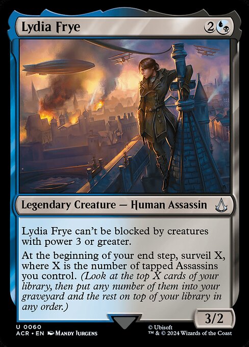 Lydia Frye (60) (Foil) - Assassin's Creed - Game On