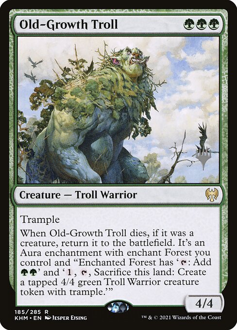 Old-Growth Troll (185p) - Kaldheim Promos - Game On