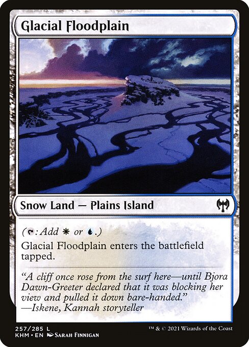 Glacial Floodplain (257) - Kaldheim - Game On