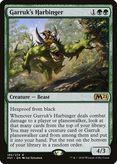 Garruk's Harbinger (185) - Core Set 2021 - Game On