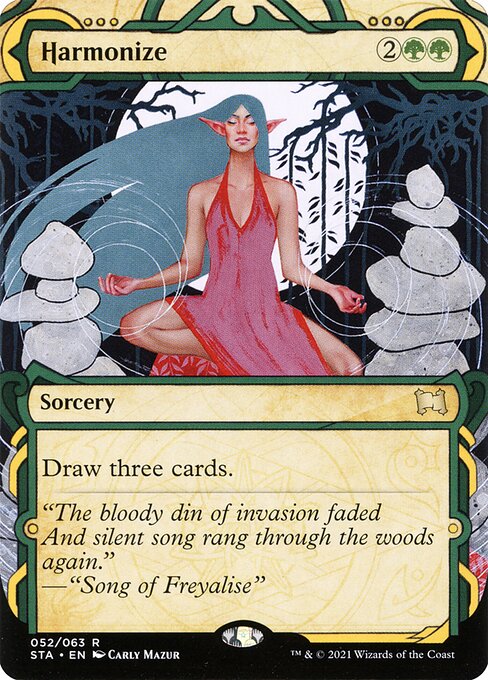 Harmonize (52) - BORDERLESS - Strixhaven Mystical Archive - Game On