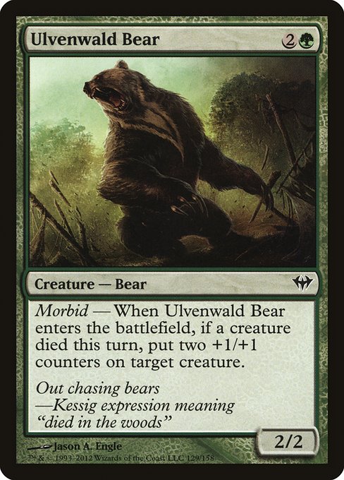 Ulvenwald Bear (129) - Dark Ascension - Game On