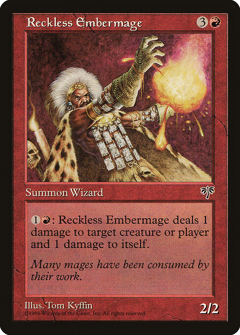 Reckless Embermage (189) - Mirage - Game On