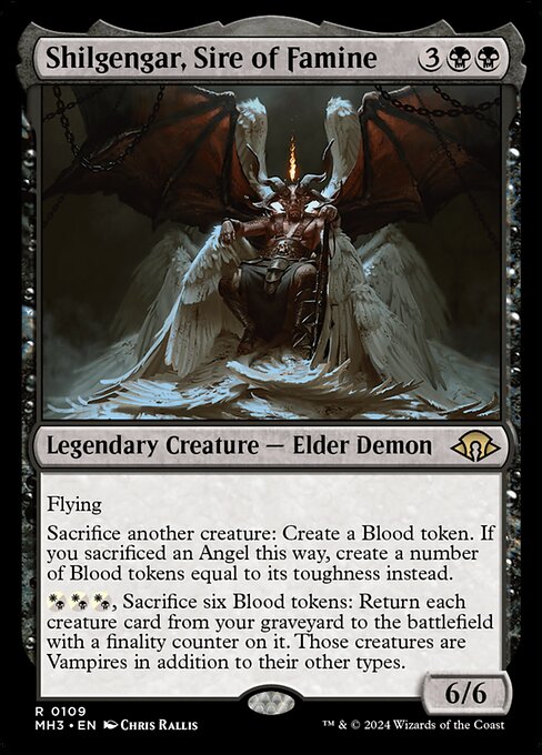 Shilgengar, Sire of Famine (109) - Modern Horizons 3 - Game On